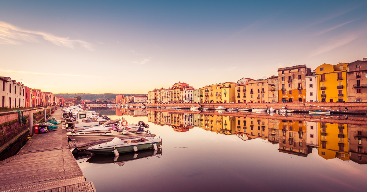 bucket list location, bosa itlay